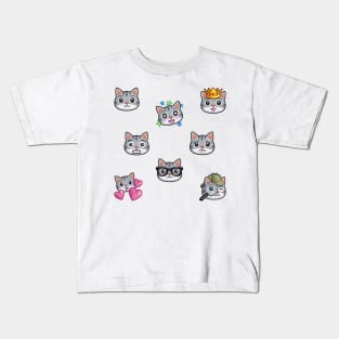 Sims 4 Cat Collection V2 Kids T-Shirt